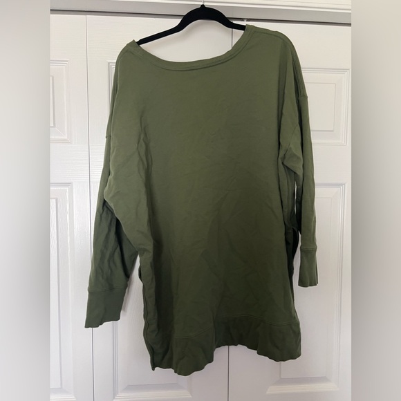 Terra & Sky Green Tunic Sweatshirt - Picture 3 of 3